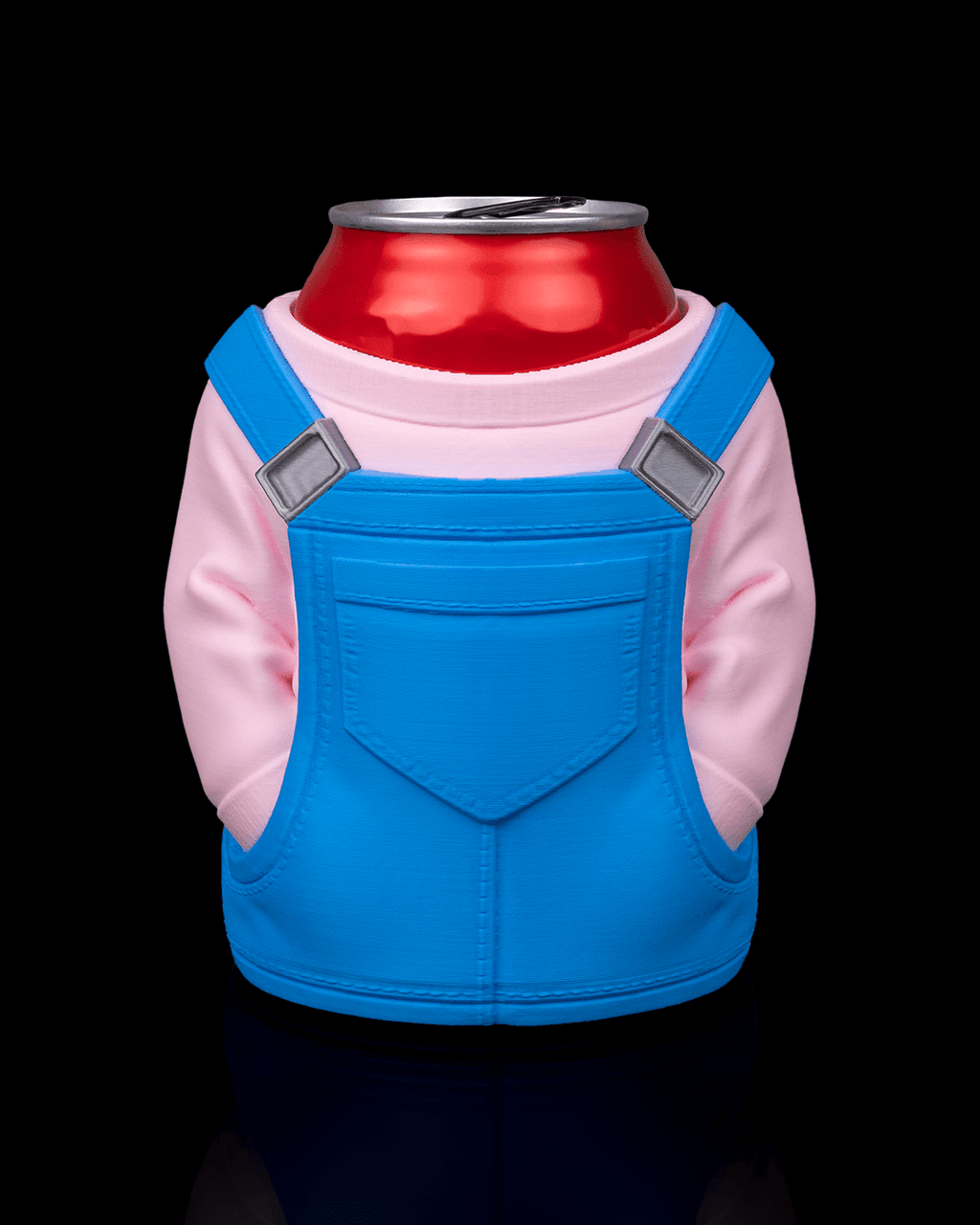 Overalls Can Holder